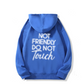 Unisex, nicht freundlich, übergroßer Pullover-Hoodie