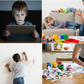 Mini-Malset für Kinder (Leinwand & Staffelei)