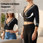 Shapewear-Top aus Spitze für Damen mit Hakenverschluss vorne