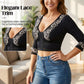 Shapewear-Top aus Spitze für Damen mit Hakenverschluss vorne