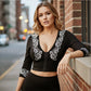 Shapewear-Top aus Spitze für Damen mit Hakenverschluss vorne