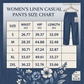 🔥Solange der Vorrat reicht 40 % Rabatt!🎉Baumwoll-Leinen-7/8-Hose für Damen – luftig & vielseitig👖☀️