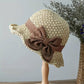 🎀 50% Sommer-Deal 👒 Eleganter Strohhut mit Retro-Schleife – faltbar, luftig & stilvoll ✨