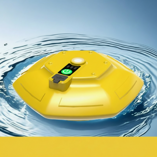 Schwimmender und wiederaufladbarer Ködereimer-Belüfter
