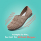 👟 Atmungsaktive Strick-Freizeitschuhe für Damen – Kühler Tragekomfort, Flexible PVC-Sohle & Ideal Für Lange Spaziergänge 🚶‍♀️