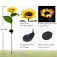 Wasserdichte Solar-Gartenleuchte in Sonnenblumenform
