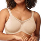 🏆 Letzter Tag zum Sonderpreis! 💐 Eleganter, transparenter Damen-BH mit voller Abdeckung in großen Größen