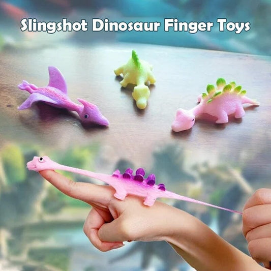 Schleuder Dinosaurier Finger Spielzeuge (10 Stück)