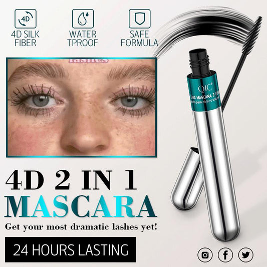 Mascara 4D 2 IN 1