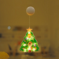 🎄WEIHNACHTSVERKAUF🎄Weihnachten Fenster Dekorative Saugnapf Lichter