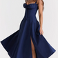 Nakans Blumiges Bustier-Taille-Former Kleid - Kostenloser Versand