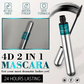 4D 2 IN 1 Curl Lang Anhaltende Wasserfeste Wimperntusche